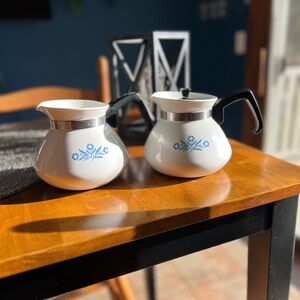 Set of 2 Corningware Tea/Coffee Pots
